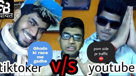 Tiktoker Vs Youtuber Diss Track Rap Song Reply Tiktok Vs Youtube