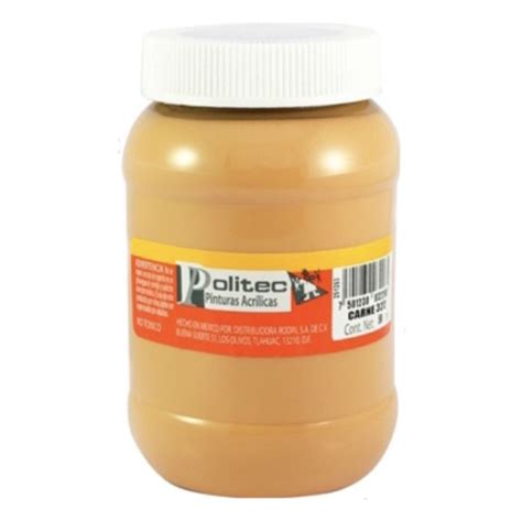 Acrílico Politec 500 ml 322 Carne