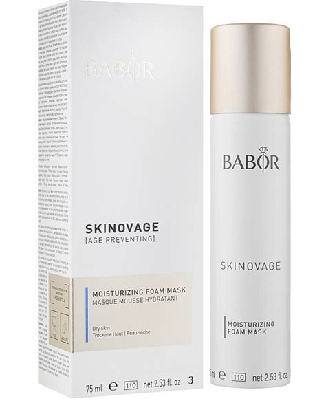 Babor Moisturizing Foam Mask For Face Skinovage Moisturizing Foam Mask