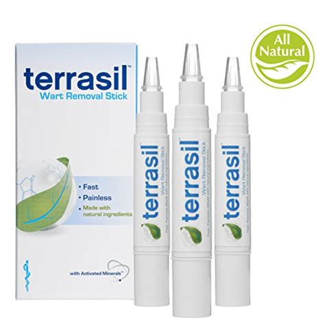 Buy Terrasil® Wart Removal Stick - Pain-free, Patented, 100% Guaranteed ...