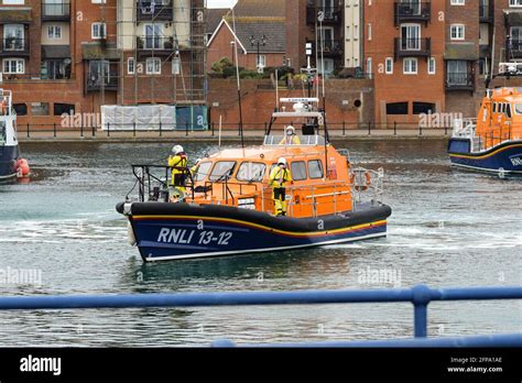 Rnli Poole Lifeboat Hi Res Stock Photography And Images Alamy