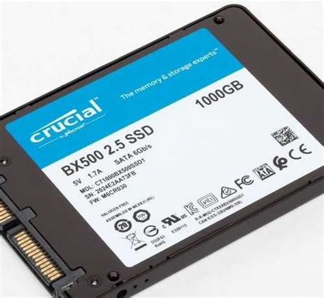 Ssd Crucial Bx Gb Festima Ru