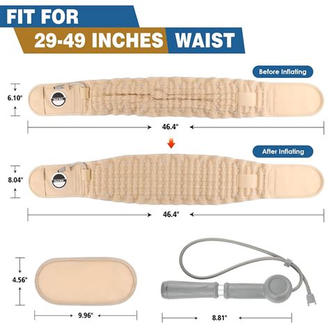 Cintur N De Espalda De Descompresi N Para Dolor De Espalda Baja
