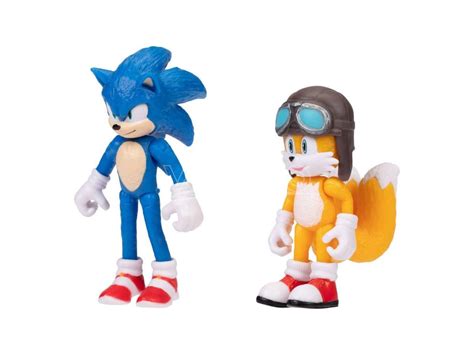 765209 Sonic The Hedgehog Actionfiguren Sonic The Movie 2 Sonic Tails