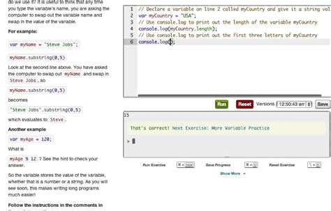 Codecademy Javascript Variables Walkthrough Youtube