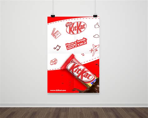 Kitkat Product Advertising On Behance