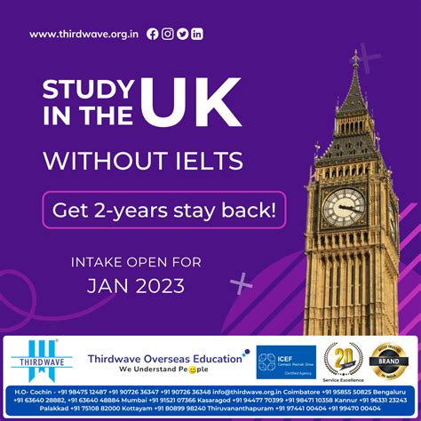 Study In The Uk 🇬🇧 Intake Open For Jan 2023 Thirdwave Overseas