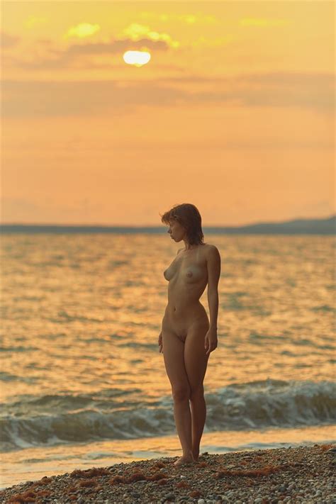 Alone By The Sea Artistic Nude Photo By Photographer Dmitry Frizel At