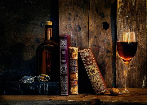 Old Books Wine Glasses Wallpapers Hd Desktop And Mobile Backgrounds