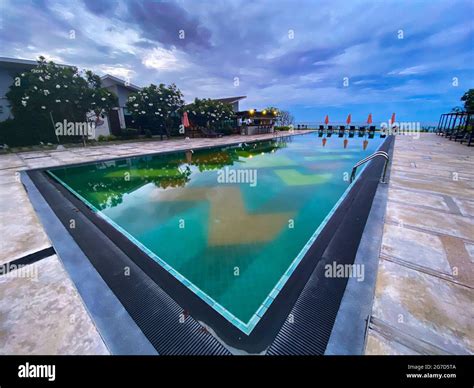 Cha Am Beach In Phetchaburi Thailand Stock Photo Alamy