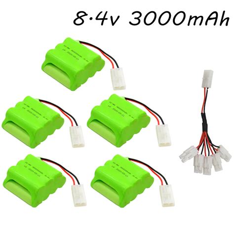 Ni mh bateria recarregável para 8 4v 3000mah pilha aa nimh