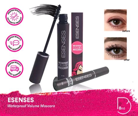 Esenses Waterproof Volume Mascara Indonesia Maskara Bulu Mata