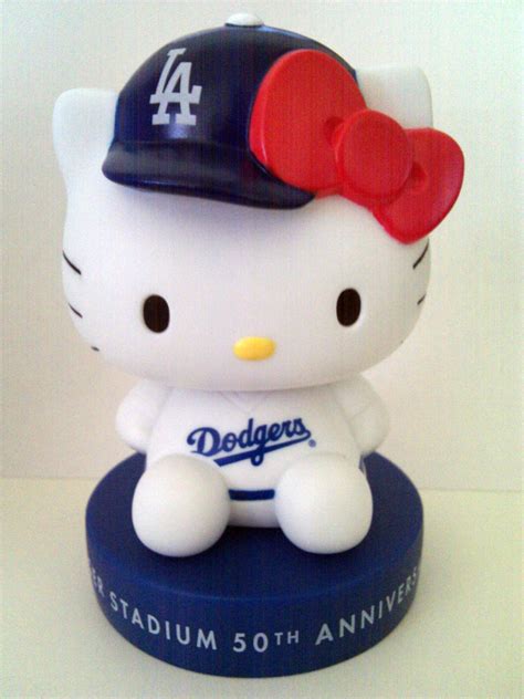 Hello Kitty Bobblehead Dodgers 2025 - Emily Avery