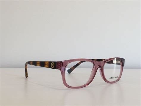 126 Michael Kors Mk 8014 3053 Silverlake Rose Havana Eyeglasses Frame 52 17 135 Ebay