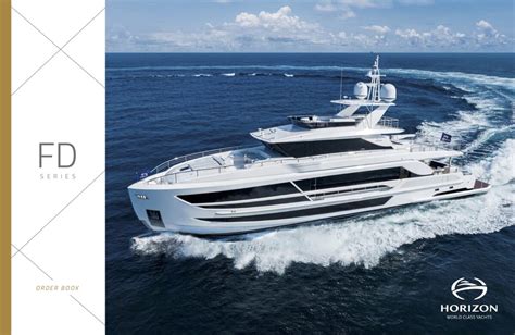 Horizon Yachts Fd Series Order Book