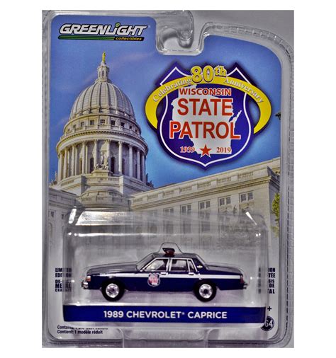 GreenLight Anniversary Series - Wisconsin State Patrol 80th Anniversary ...