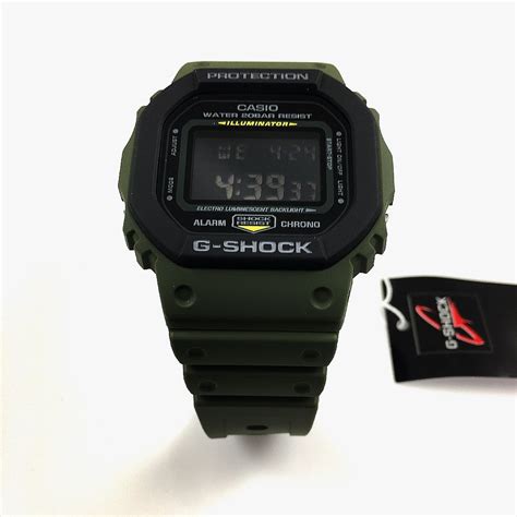 Casio G Shock Dw Su Green Classis Digital Shock Resistant Watch