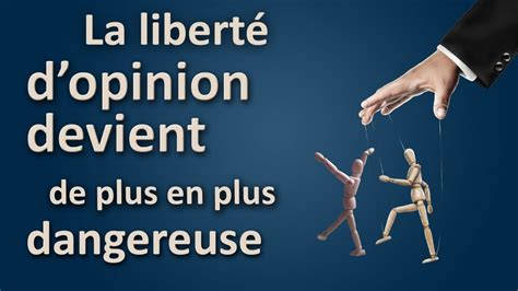 info La liberté dopinion devient de plus en plus dangereuse YouTube