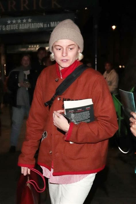 Emma Corrin - Garrick Theatre in London 01/07/2023 • CelebMafia