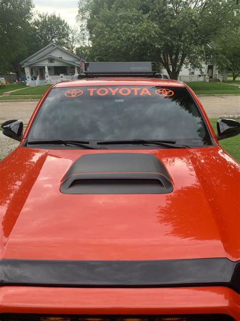 Toyota Windshield Visor Decal For Your Vehicle Thriftysigns