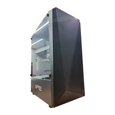 Gabinete Gamer Maxxtro 1802 RGB Lateral Vidro Sem Fan Preto