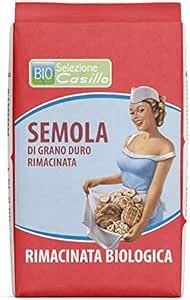 Semola Rimacinata Di Grano Duro Biologica 1Kg Selezione Casillo