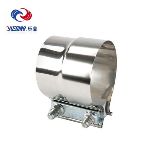 High Strength Universal Butt Joint Stainless Steel Exhaust Clamp Band