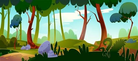 537 Background Hutan Cartoon For FREE - MyWeb