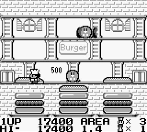 Burgertime Deluxe Game Boy 031 The King Of Grabs