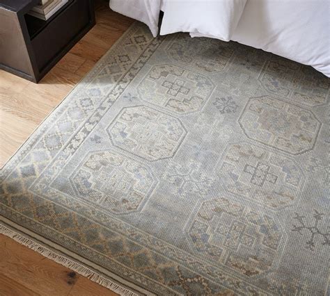 Merrin Hand Knotted Wool Rug Pottery Barn Australia