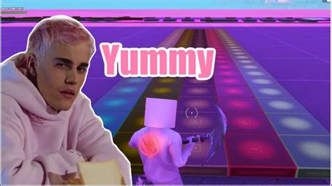 Justin Bieber Yummy Fortnite Music Blocks Youtube