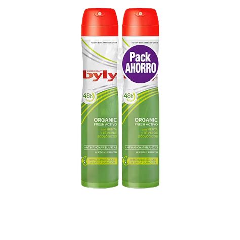 Set Deodorant Spray Cu Extract De Ceai Verde Byly Organic Extra Fresh