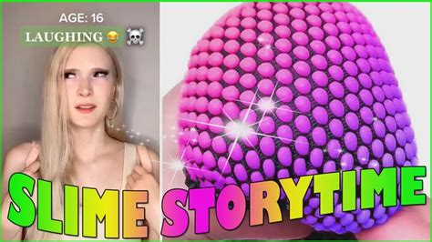 🎧satisfying Slime Storytime🎧 ️💛💚tiktok Compilations Part 109 Youtube