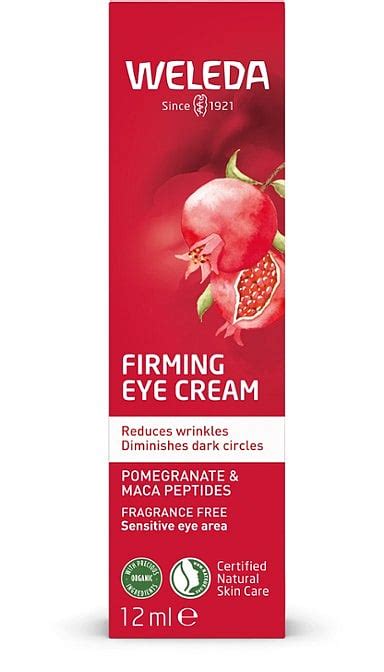 Pomegranate Firming Eye Cream With Peptides Weleda