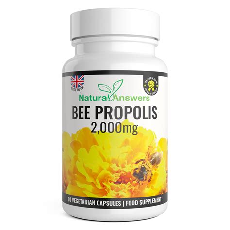 Bee Propolis 2000mg 90 Capsules Natural Answers