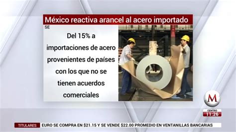 M Xico Reactiva Arancel Al Acero Importado Grupo Milenio