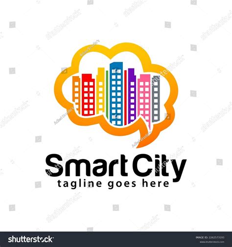 Smart City Logo Design Template Stock Vector (Royalty Free) 2262573193 ...