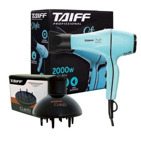 Kit Taiff Secador Profissional Style 2000W Tiffany 220V Difusor