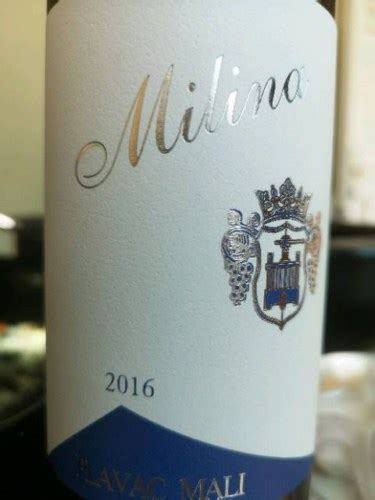 Viña Milina Plavac Mali Vivino US