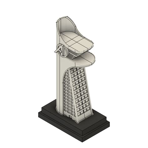 Avengers Tower By Next3d Download Free Stl Model