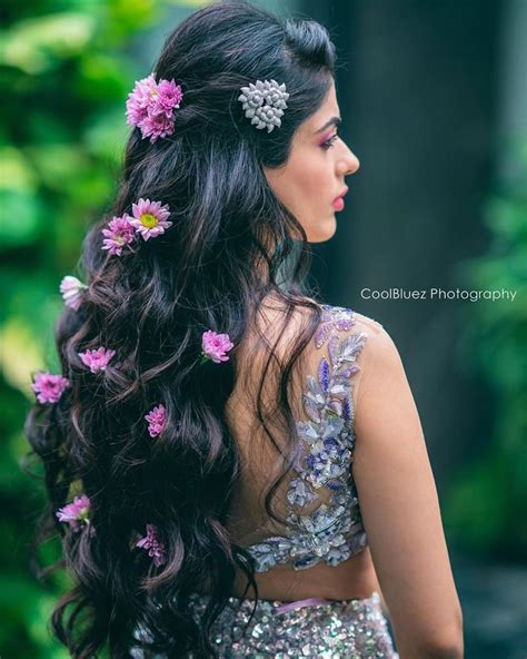 Hairstyles For Indian Brides With Long Hair