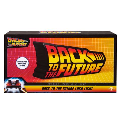 Back To The Future Back To The Future Logo Light Merchandise