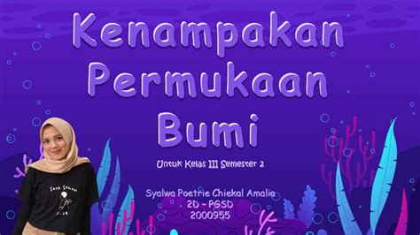 Pembelajaran IPA SD Kelas 3 Semester 2 Kenampakan Permukaan Bumi