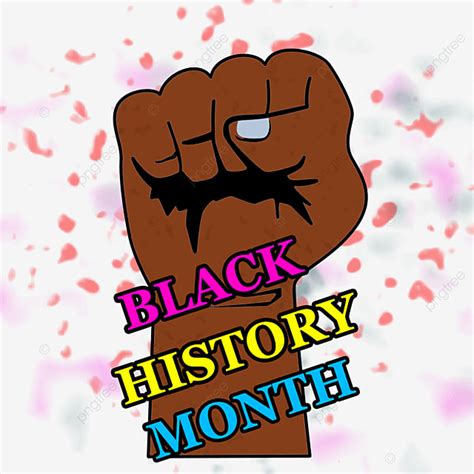 Black History Month White Transparent, Black History Month, Black ...