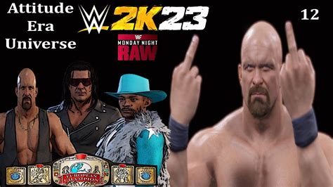 WWE 2K23 Attitude Era Universe Ep 12 Raw YouTube