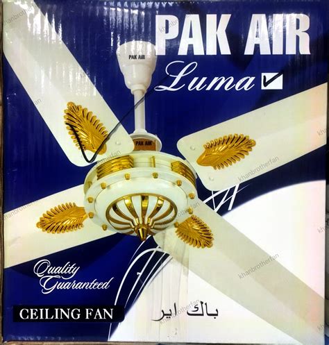 Pak Air Luma Ceiling Fan Blades Inch Rpm Watt