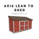 Lean To Shed Fi Myoutdoorplans