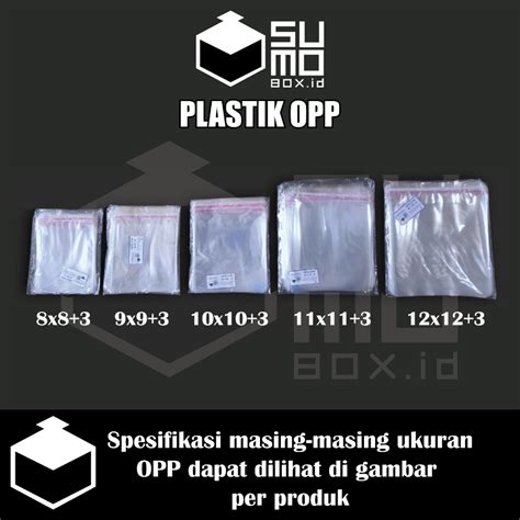 Jual Plastik Opp Roti Seal Lem X X X X X Plastik