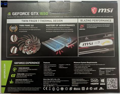 Review MSI GTX 1650 Gaming X 4G Hardwadictive