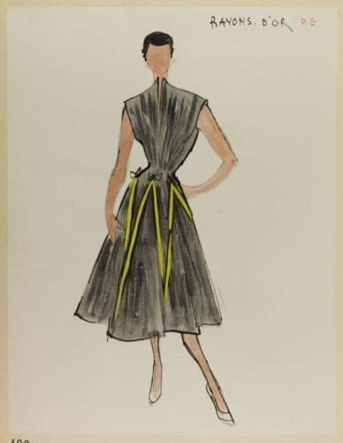 Carven Collection Haute Couture Printemps Eté 1954 Rétrospective